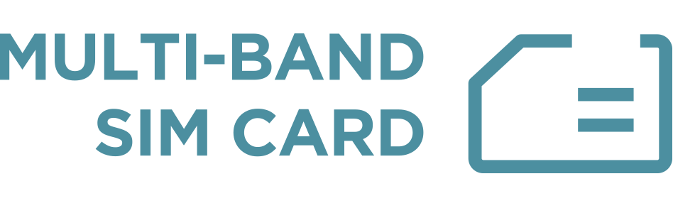 Multi-band sim card